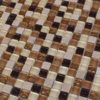 China 300x300mm mosaic glass tile backsplash,mosaic wall tile,mix color factory