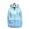 China Blue Pink Purple Color Trendy School Backpacks Student School Bag For Teens factory