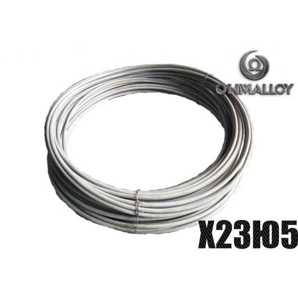 Quality Fechral Alloy Heat Resistant Wire KH23YU5 5mm For Industrial Furnace Coil Shape for sale