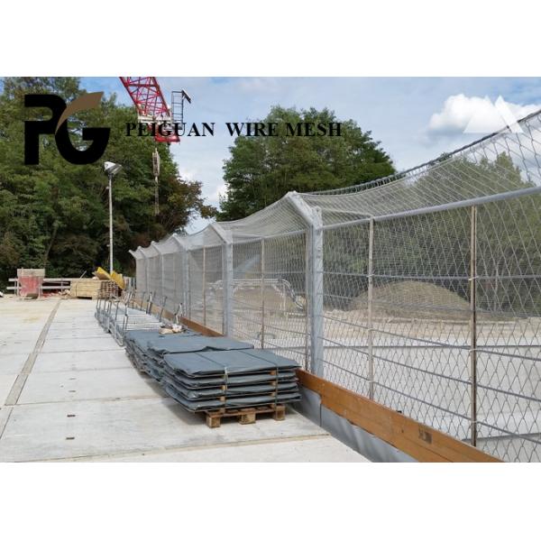 Quality 4mm Construction Site Security Fencing Steel Wire Mesh for sale