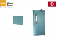 China Red Powder Coating Self Closing Commercial Fire Rated Doors/ Steel Doors/ 45 mm Thick factory