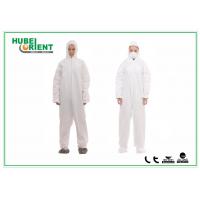 China OEM 22G/M2 Microporous Chemical Disposable Coveralls factory