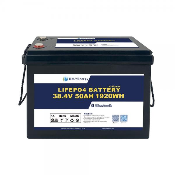 Quality Bely 50AH 36V LiFePO4 Battery For Home Solar Energy Storage System Boats for sale