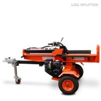 Quality Forestry machinery two way log splitters hydraulic gasoline powered 22 ton for sale