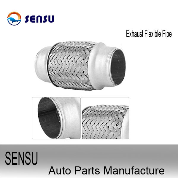 Quality Auto Parts SS201 Stainless Exhaust Flex Joint Universal Exhaust Flex Pipe Rustproof for sale
