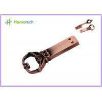 China Metal Love Knot Key Shape 16GB USB 2.0 metal key shape usb flash drive usb flash key flash-key factory