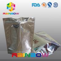 China Standing Aluminum Foil Pouch For Supplement / Foil Doypack With Zipper factory