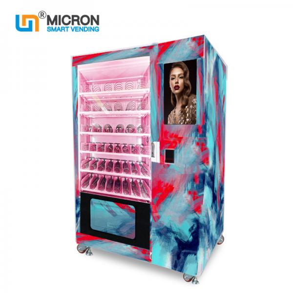 Quality Large Capacity Eyelash Cosmetics Vending Machine Beauty With Advertising Screen for sale