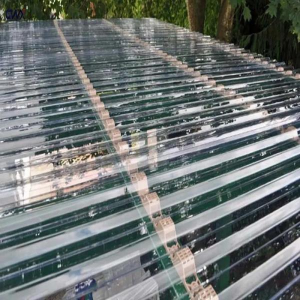 Quality Grp Translucent Roof Sheets Clear Corrugated Fiber Resin PVC Plastic Panels for sale