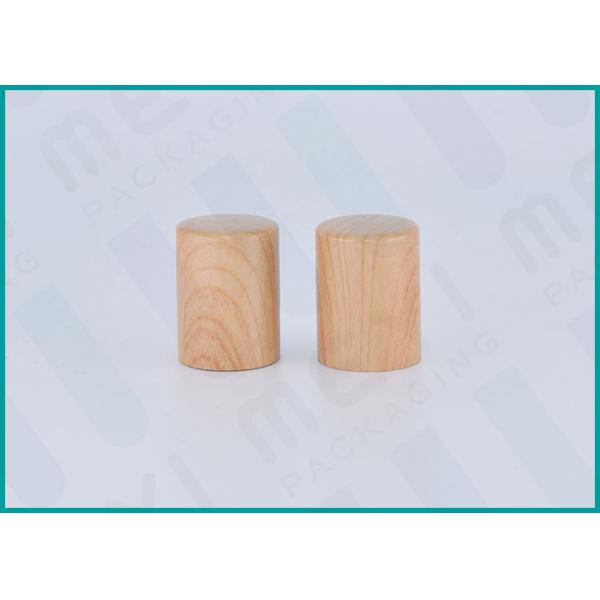 Quality No Leakage Wood Grain Perfume Bottle Caps With Water Transfer Printing for sale