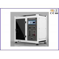 Quality Stainless Steel Flame Test Equipment , Textile Testing Equipment With PLC for sale