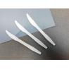 China 5.5 /6.8 / 7.3 Inch Series Bulk Biodegradable Disposable Bio-Based Plastic Cutlery Knife factory