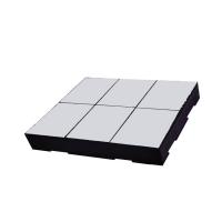 Quality Custom 20% Zirconia Ceramic Tile Liner Anti Impact Steel Backed Rubber for sale