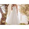 China Sling Short White Wedding Dresses Top Lace And Down Tulle Over Knee Ball Gown factory