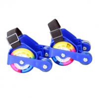 China led flashing wheel roller shoes / flash roller factory