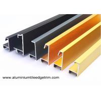 China Anodized Brushed Metal Picture Frames Wholesale / Photo Or Snap Frame Mouldings factory