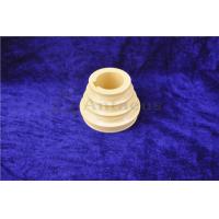 Quality 99% Alumina Material Custom Ceramic Parts High Hardness In Yellow Color for sale