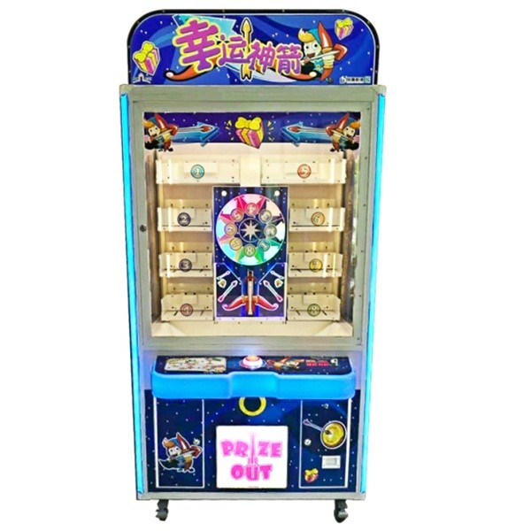 Quality Magic Arrow Prize Arcade Machine Coin Operated For Prize Vending for sale