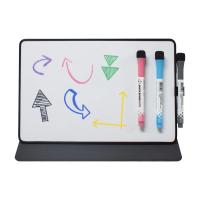 Quality Desktop Magnetic Whiteboard Dry Erase Lapboard Erasable Writing Board With for sale