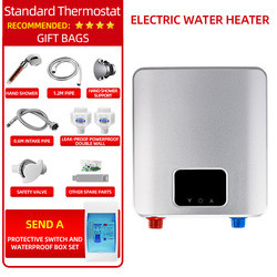 Quality Aluminium Heating Element House Instant Shower Tankless Electric Water Heater for sale