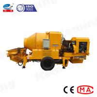 Quality Mortar Conveying Mini Concrete Pump Machine Long Spraying Distance For Pouring for sale