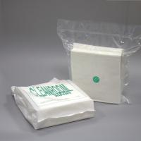 Quality 6x6 Clean Room Wipes Lint Free 105g 100% Polyester Microfiber Cleaning Wipes for sale