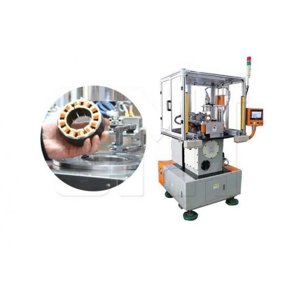 Quality Automatic Stator Needle Winding Machine For Printer BLDC Motor Stator OD 140mm for sale