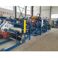China Double Metal Foam Sandwich Panel Roll Forming Machine Heat Retaining Sheet Machine factory