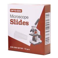 China Borosilicate Glass Microscope Slides OPTO-EDU Edges Thin Sail Positive Charge factory