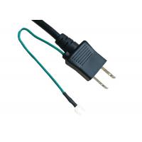 China Customized 3 Pin AC Japan Power Cord 7A 125V Japan Power Plug With Earth Wire for sale