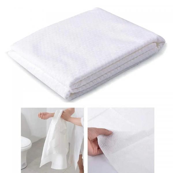 Quality Hotel Antibacterial Spunlace Towel , Bathroom Disposable Guest Hand Towels for sale