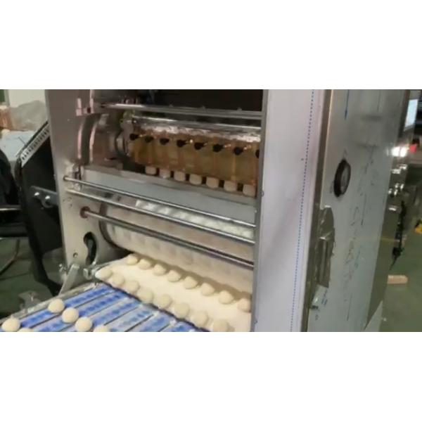 Quality Traditional Automatic Tortilla Machine Controlled By PLC Of Dividing Rounding And Pressing Type for sale
