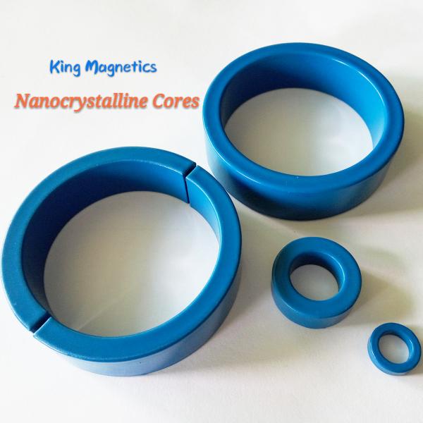 Quality factory supplier nanocrystalline and amorphous metal cores for HF transformer for sale
