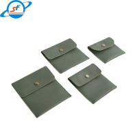 China SF professional jewelry packaging factory customized pu logo jewelry gifts multi-color green jewelry bags factory