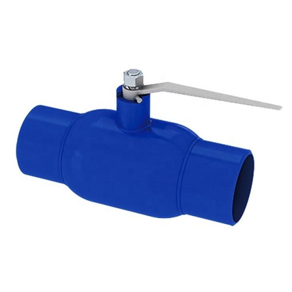 Quality 2.5MPa Floating Integral Fully Welded Ball Valve for sale