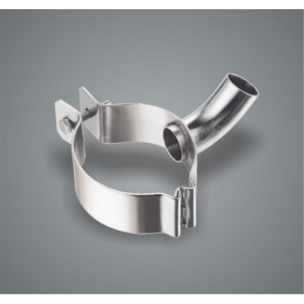 Quality Stainless Steel Milking Cow Tubes , Holder Clamp Type Milking Machine Parts for sale