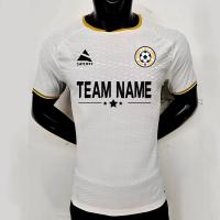 China Round Neck Polyester Sports Jersey Breathable Causal Quick Dry Retro Soccer Jersey factory