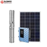 China 3hp Borehole Solar Power Submersible Water Pump With Controller factory