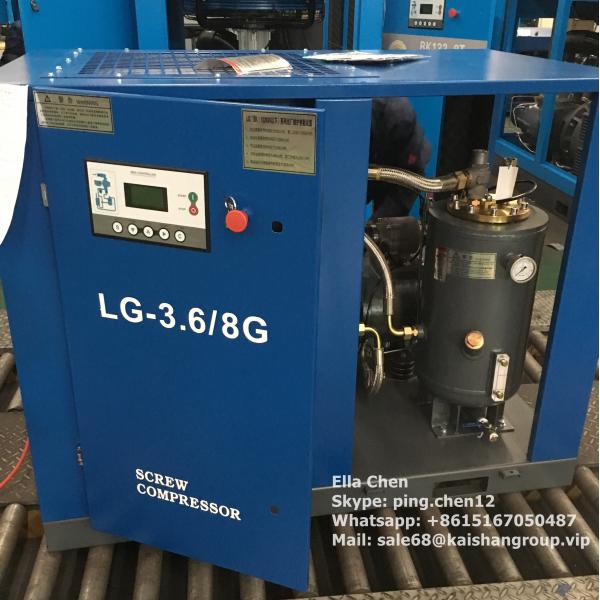 Quality Industrial Screw Air Compressor LG-3.6/8G 30HP 8 Bar Direct Driven for sale