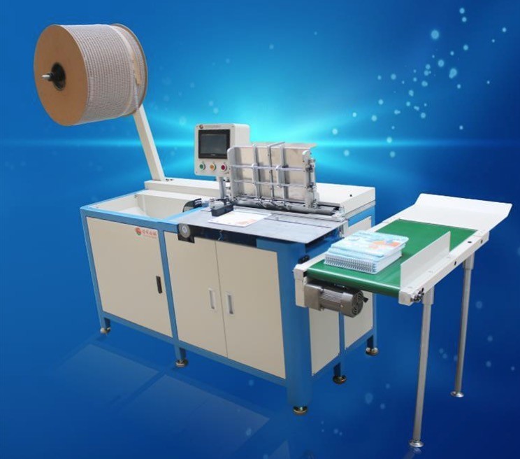 China Semi Automatic Wire Spiral Binding Machine Double Coil Wire Double Loop factory