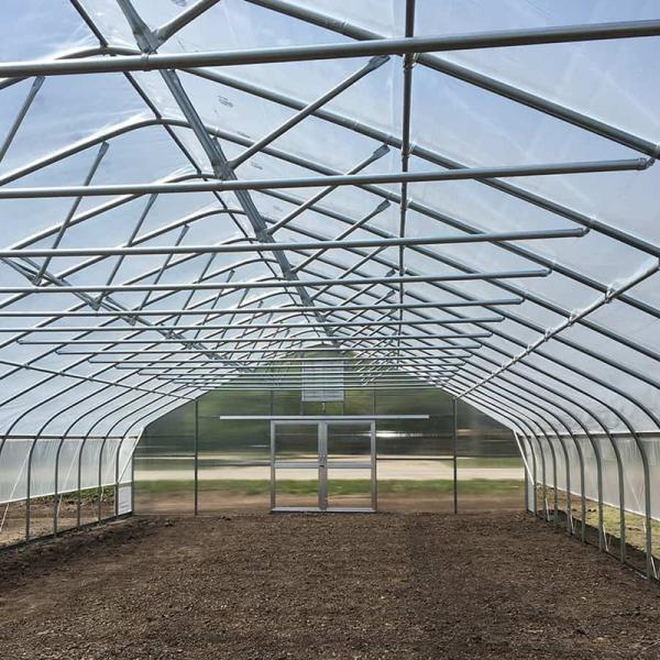 Quality Polyethylene Film Greenhouse Metal Frame Parts for sale