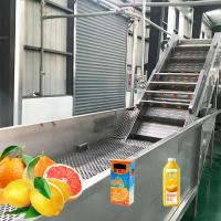Quality Beverage Extracting Sus304 1500t/D Citrus Processing Line for sale