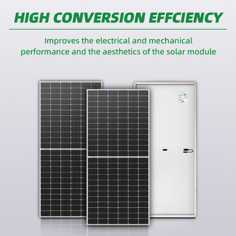 Monocrystalline Bifacial Double Glass 550 Watt 540w 545w 550w 555w ...