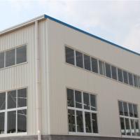China Hot - Dipped Galvanized Steel Frame For Garage With Colored Steel Roof / Wall factory