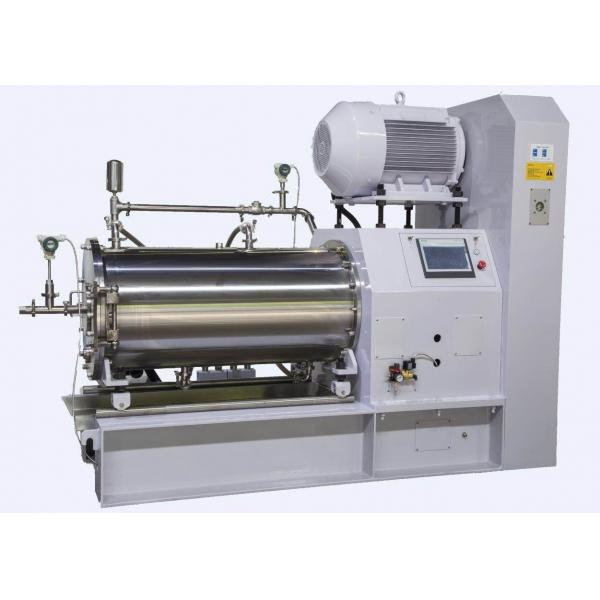 Quality Higher 20% Efficiency 200L 55KW Bead Mill Machine Water base Paints Coating 304Stainless Steel and PU for sale