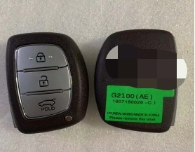 Quality 95440-G2100 Hyundai  Remote Key Fob 433 Mhz ID 47  Black Color With Logo for sale