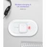 China UV Light Cell Phone Sanitizer Wireless Charger Box Fits Fit All Phones Below 6.5 Inch factory