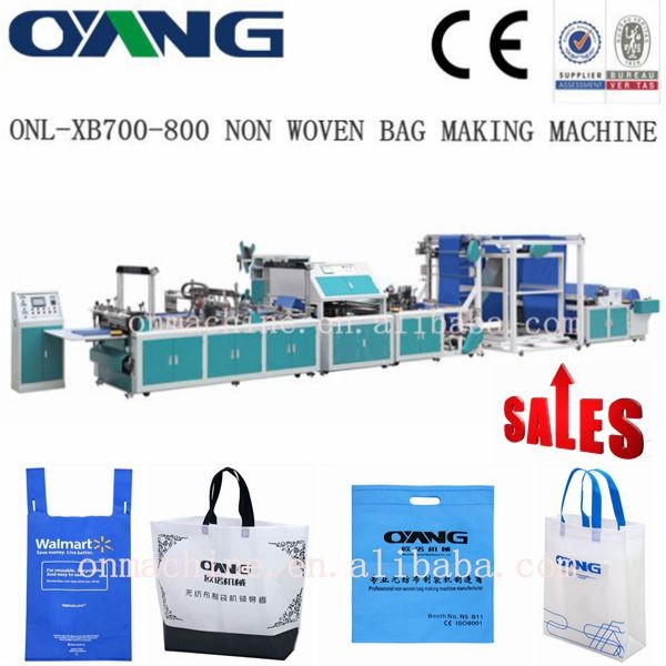 Quality Ultrasonic Automatic Non Woven Bag Making Machine for sale