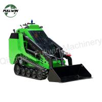China Mini Track Loader EPA Euro V Standard Green Skid Steer Loaders With Rubber Track factory