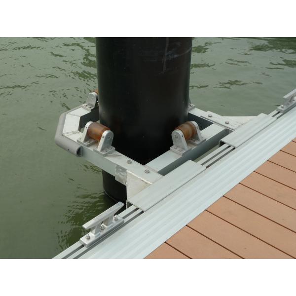 Quality Aluminium Pile Guide Dock Pile anchoring system Customers' Requirments for sale
